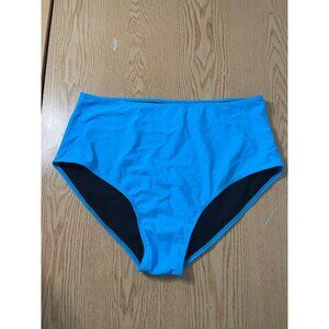 B22 New Women’s Brief Style Swimsuit 🩱 Bottoms Caribbean Blue size XL